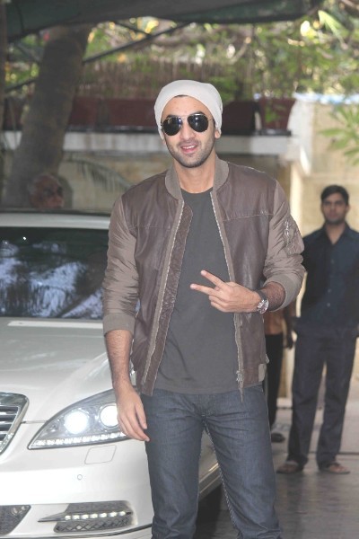 Ranbir Kapoor at the Kapoors luncheon